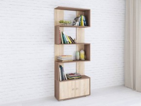 Стеллаж Ромео-2 ясень шимо/дуб сонома в Кунгуре - kungur.mebel24.online | фото