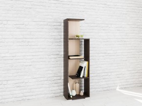 Стеллаж Ромео-6 Дуб молочный/Венге в Кунгуре - kungur.mebel24.online | фото