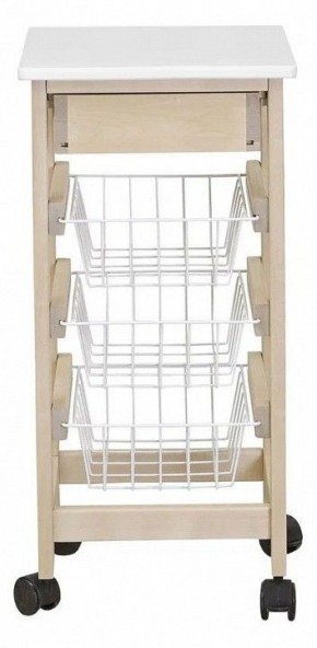 Стеллаж С ящиком и корзинами в Кунгуре - kungur.mebel24.online | фото 3