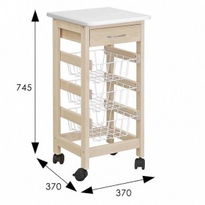 Стеллаж С ящиком и корзинами в Кунгуре - kungur.mebel24.online | фото 7
