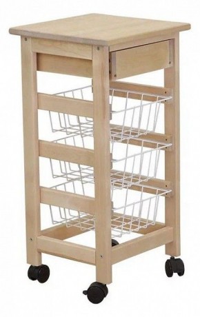 Стеллаж С ящиком и корзинами в Кунгуре - kungur.mebel24.online | фото 3
