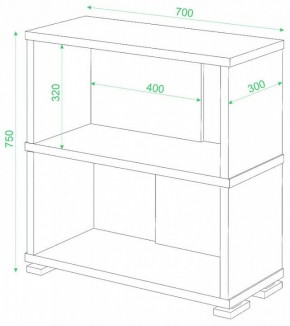 Стеллаж СБ-10/2 в Кунгуре - kungur.mebel24.online | фото 2