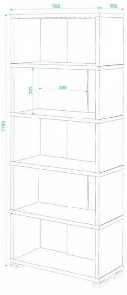 Стеллаж СБ-10/5 в Кунгуре - kungur.mebel24.online | фото 2