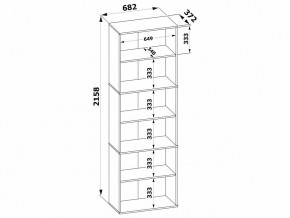 Стеллаж ШУ-30 в Кунгуре - kungur.mebel24.online | фото 3