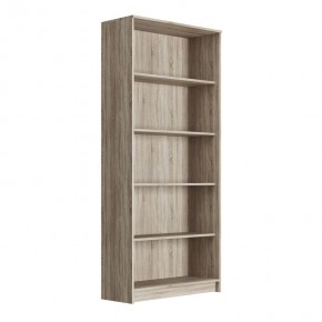 Стеллаж СИРИУС широкий, с пятью полками, цвет Дуб Сонома в Кунгуре - kungur.mebel24.online | фото