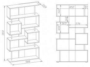 Стеллаж СТ-2 в Кунгуре - kungur.mebel24.online | фото 2
