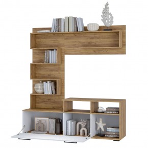 Гостиная Евро (крафт/белый) в Кунгуре - kungur.mebel24.online | фото 2