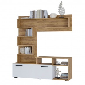 Гостиная Евро (крафт/белый) в Кунгуре - kungur.mebel24.online | фото 3