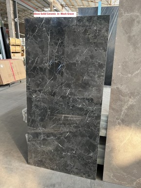 Стол ALES 180 BLACK GRAVE SOLID CERAMIC, керамика / бронзовый, ®DISAUR в Кунгуре - kungur.mebel24.online | фото 3