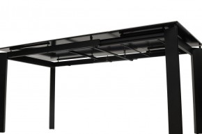 Стол CORNER 120 HIGH GLOSS STATUARIO керамика, стекло/ черный каркас, ®DISAUR в Кунгуре - kungur.mebel24.online | фото 9