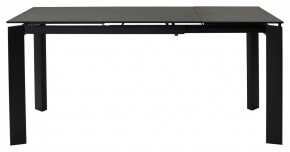 Стол CORNER 120 MATT BLACK MARBLE SOLID CERAMIC / BLACK, ®DISAUR в Кунгуре - kungur.mebel24.online | фото 3