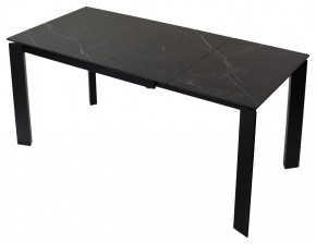 Стол CORNER 120 MATT BLACK MARBLE SOLID CERAMIC / BLACK, ®DISAUR в Кунгуре - kungur.mebel24.online | фото 4