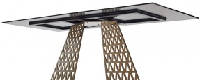 Стол ENNA 220 KL-188 Контрастный мрамор матовый, итальянская керамика/ каркас цвета шампань, ®DISAUR в Кунгуре - kungur.mebel24.online | фото 12