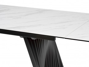 Стол IVAR 200 MARBLES KL-99 Белый мрамор, итальянская керамика, ®DISAUR в Кунгуре - kungur.mebel24.online | фото 3
