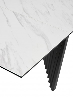Стол IVAR 200 MARBLES KL-99 Белый мрамор, итальянская керамика, ®DISAUR в Кунгуре - kungur.mebel24.online | фото 8