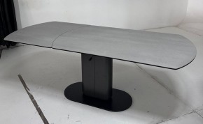 Стол KAI 140 TL-58 поворотная система раскладки, испанская керамика / Темно-серый / Черный, ®DISAUR в Кунгуре - kungur.mebel24.online | фото 4