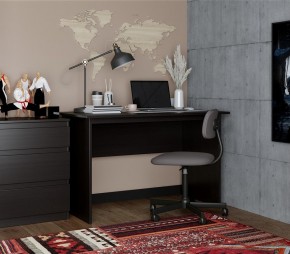 Стол КАСТОР письменный 120х65, цвет Дуб Венге в Кунгуре - kungur.mebel24.online | фото 3