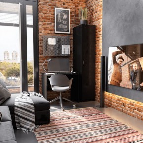 Стол КАСТОР письменный 80х50, цвет Дуб Венге в Кунгуре - kungur.mebel24.online | фото 2