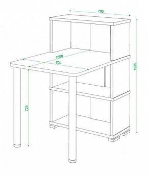 Стол компьютерный Домино СБ-10М3 в Кунгуре - kungur.mebel24.online | фото 3