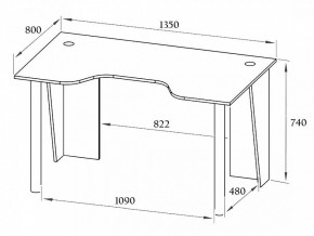 Стол компьютерный КСТ-18 в Кунгуре - kungur.mebel24.online | фото 2