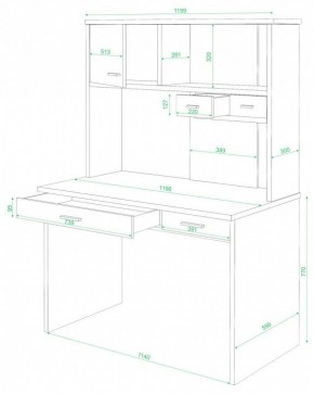 Стол компьютерный СК-60 в Кунгуре - kungur.mebel24.online | фото 2