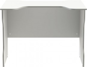 Стол компьютерный ВАРДИГ K2 100x82, белый/серебристый в Кунгуре - kungur.mebel24.online | фото 2