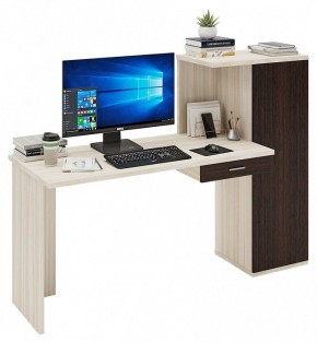 Стол письменный Домино Lite СКЛ-ПРЯМ130+ШК в Кунгуре - kungur.mebel24.online | фото 2