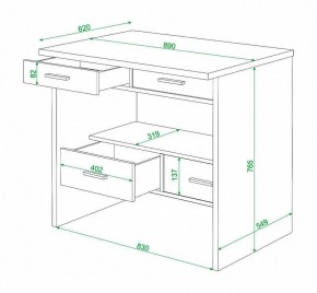 Стол письменный Живой дизайн СК-12 в Кунгуре - kungur.mebel24.online | фото 2