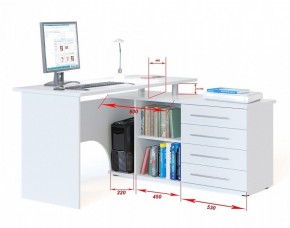 Стол письменный КСТ-109Л в Кунгуре - kungur.mebel24.online | фото 3