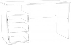 Стол письменный НМ 041.40 "Банни" (Бисквит) в Кунгуре - kungur.mebel24.online | фото 5