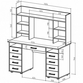 Стол письменный Остин-14Я в Кунгуре - kungur.mebel24.online | фото 2