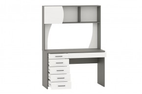 Стол рабочий СИГМА (графит/белый) в Кунгуре - kungur.mebel24.online | фото 2