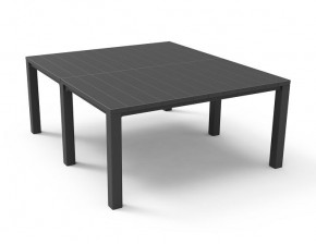 Стол раскладной Джули (Julie Double table 2 configurations) Графит в Кунгуре - kungur.mebel24.online | фото 3
