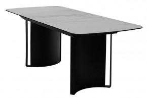 Стол RASMUS 160 TL-45 Белый мрамор, испанская керамика / черный каркас, ®DISAUR в Кунгуре - kungur.mebel24.online | фото 4