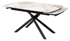 Стол RIVOLI 140 GLOSS LUXURY PANDORA SOLID CERAMIC / BLACK, ®DISAUR в Кунгуре - kungur.mebel24.online | фото 5
