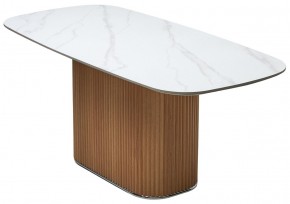 Стол TAMPA 180 цвет БЕЛЫЙ МРАМОР M326, керамика / Каркас OAK, ®DISAUR в Кунгуре - kungur.mebel24.online | фото 7