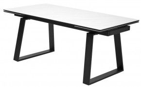 Стол VASTO 180 MARBLES KL-99 Белый мрамор матовый, итальянская керамика/ черный каркас, ®DISAUR в Кунгуре - kungur.mebel24.online | фото 4