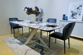 Стол VICENZA 220 BULGARI WHITE, керамика / белый, ®DISAUR в Кунгуре - kungur.mebel24.online | фото 12