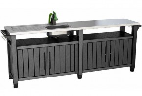 Столик для барбекю 415 Л (Unity Chef 415 L) графит в Кунгуре - kungur.mebel24.online | фото 3