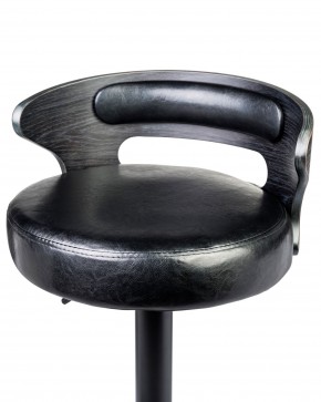 Стул барный DOBRIN FRED BLACK, чёрное дерево, чёрный в Кунгуре - kungur.mebel24.online | фото 6