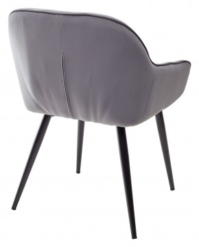 Стул BREEZE BLUVEL-14 GREY, велюр / черный каркас М-City в Кунгуре - kungur.mebel24.online | фото 2