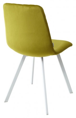 Стул DAIQUIRI BLUVEL-75 OLIVA / белый каркас, велюр М-City в Кунгуре - kungur.mebel24.online | фото 2