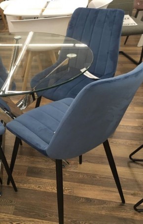Стул FLIP пепельно-синий, велюр G108-66 М-City в Кунгуре - kungur.mebel24.online | фото 2