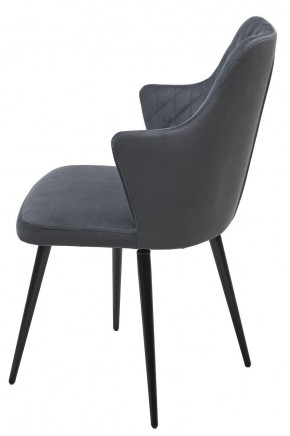 Стул HERMAN 360 град. BM-3 ТЕМНО-СЕРЫЙ, велюр / черный каркас М-City в Кунгуре - kungur.mebel24.online | фото 6