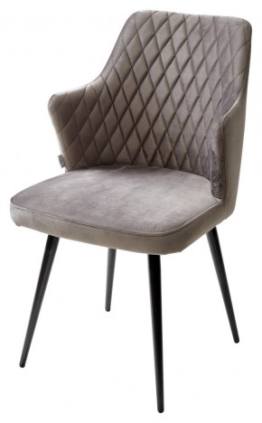 Стул HERMAN 360 град. ГРАФИТ #14, велюр / черный каркас М-City в Кунгуре - kungur.mebel24.online | фото 1