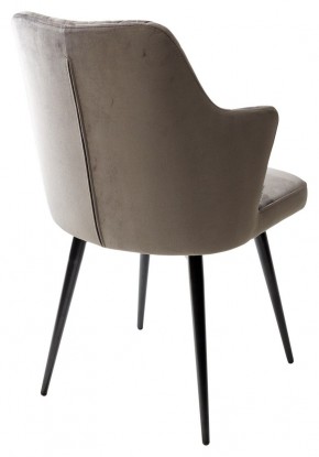 Стул HERMAN 360 град. ГРАФИТ #14, велюр / черный каркас М-City в Кунгуре - kungur.mebel24.online | фото 5