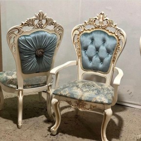 Стул Роза с каретной стяжкой и подлокотниками в Кунгуре - kungur.mebel24.online | фото