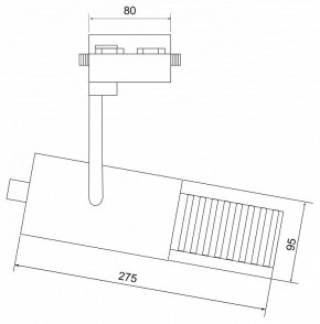 Светильник на штанге Elektrostandard Forema a060612 в Кунгуре - kungur.mebel24.online | фото 3