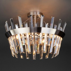 Светильник на штанге TK Lighting Steccato 10111/5 сатин-никель/прозрачный хрусталь Strotskis в Кунгуре - kungur.mebel24.online | фото 2