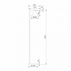 Торшер Elektrostandard Bevel a068473 в Кунгуре - kungur.mebel24.online | фото 2